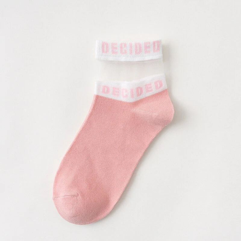 KIDELLO Girls Ankle Socks Pack of 4 Age 7-12 Years