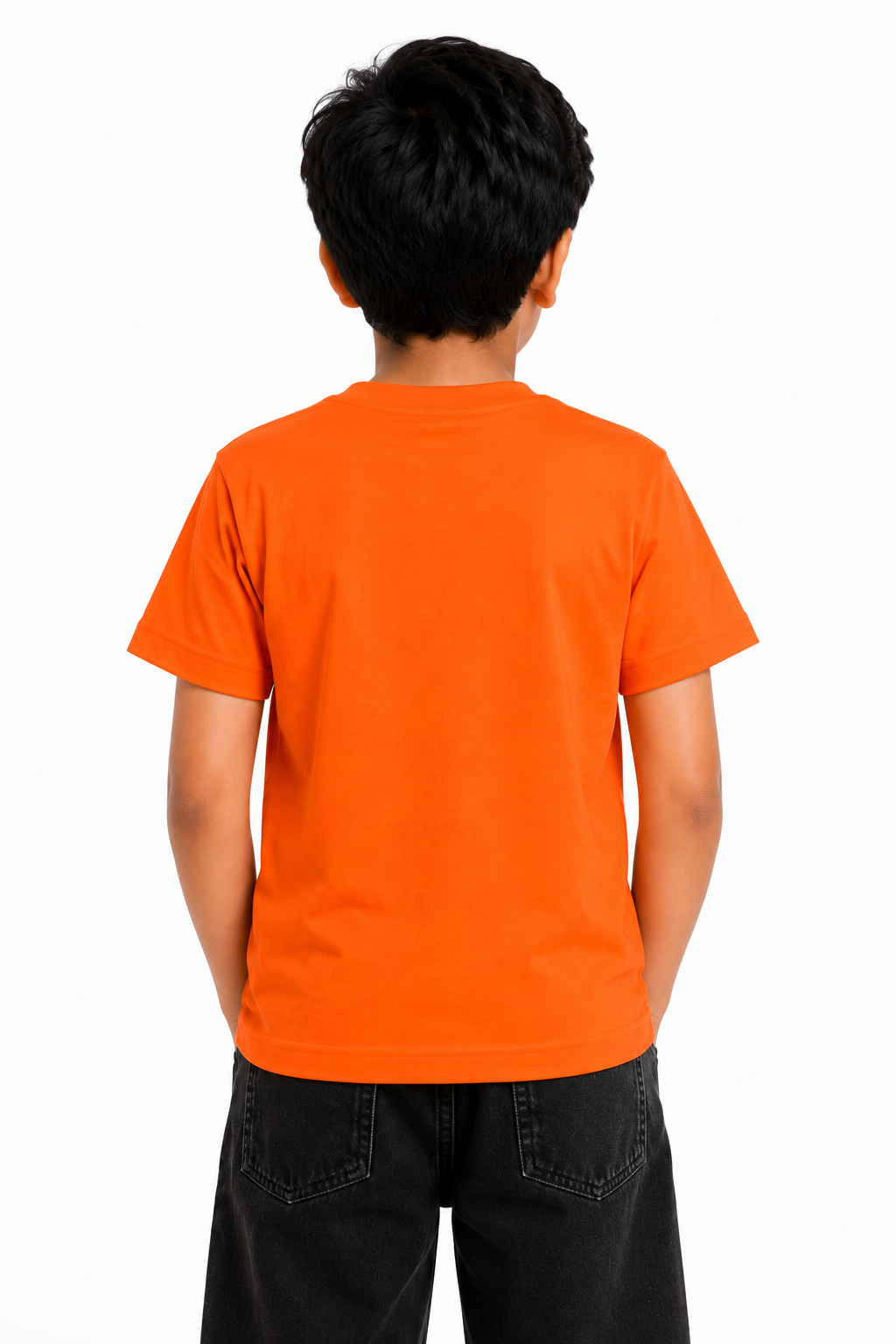 KIDELLO Boys Pure Cotton Round Neck T-Shirt | Soft Breathable Casual Wear for Kids | Regular Fit Half Sleeve Tee