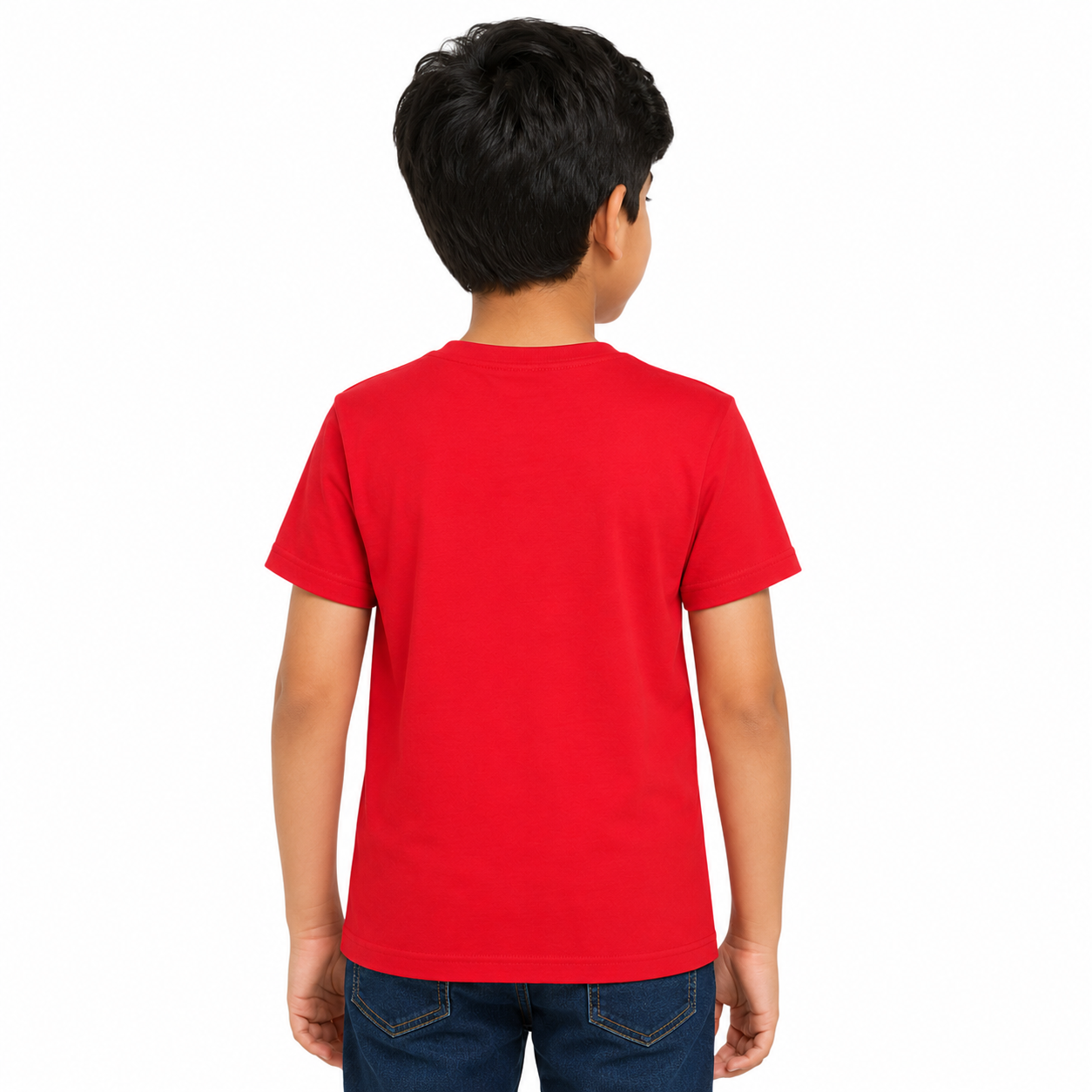 KIDELLO Boys Pure Cotton Round Neck T-Shirt | Soft Breathable Casual Wear for Kids | Regular Fit Half Sleeve Tee (Pack of 2)