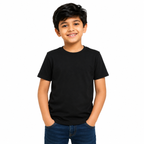 KIDELLO Boys Pure Cotton Round Neck T-Shirt | Soft Breathable Casual Wear for Kids | Regular Fit Half Sleeve Tee (Pack of 2)